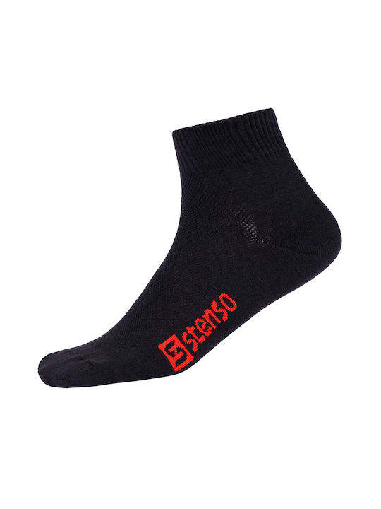 Stenso Socken Black Red 1Pack