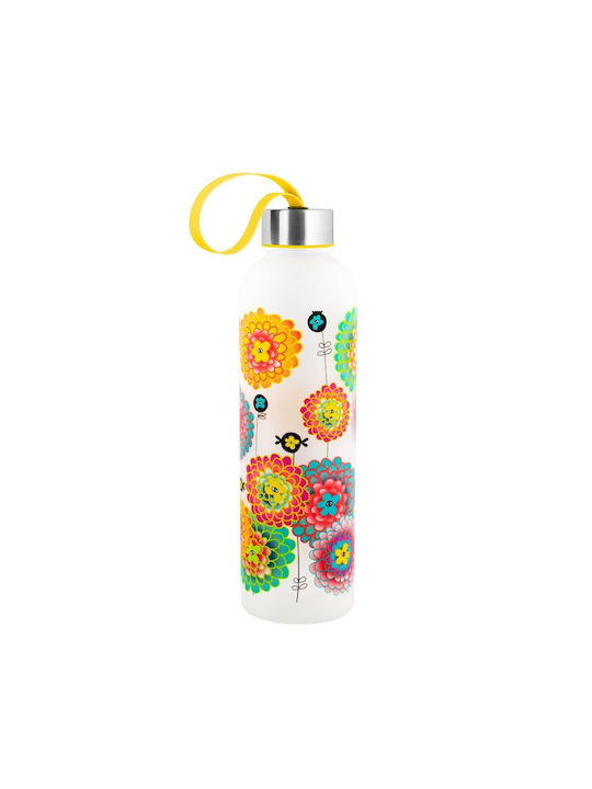 Pylones Happyglou 800ml L Mohn Kinder Trinkflasche