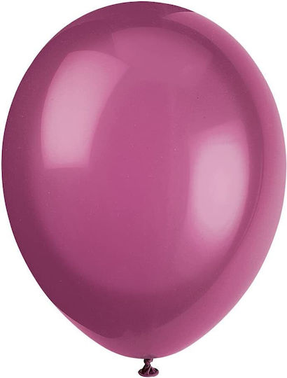 Set 25 Multicoloured Balloons Zola Made Resistant Latex Diameter 33 Cm Pastel Colours