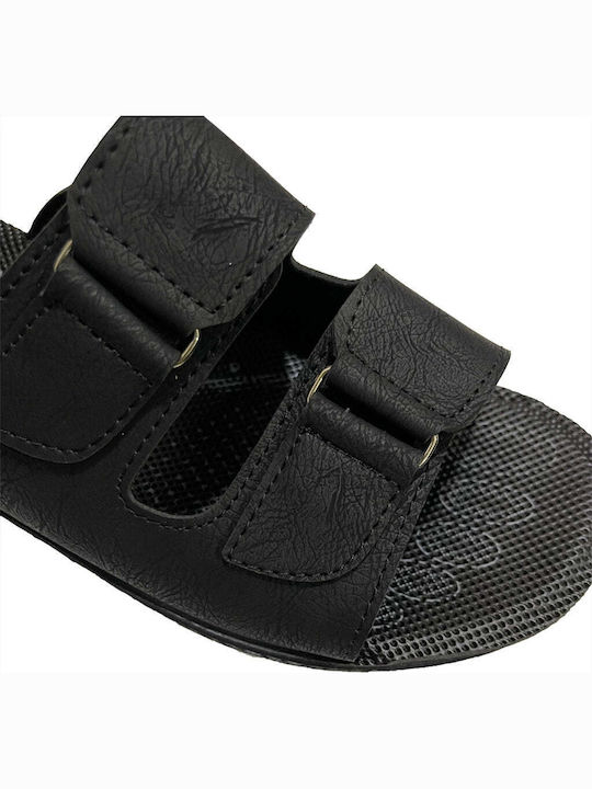 Herrensandalen in Schwarz Farbe