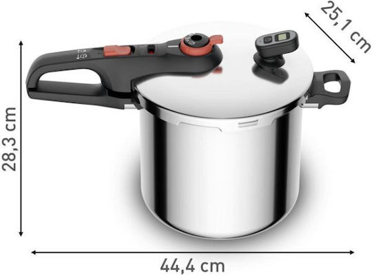 Tefal Secure Chrono Oală sub Presiune 8lt
