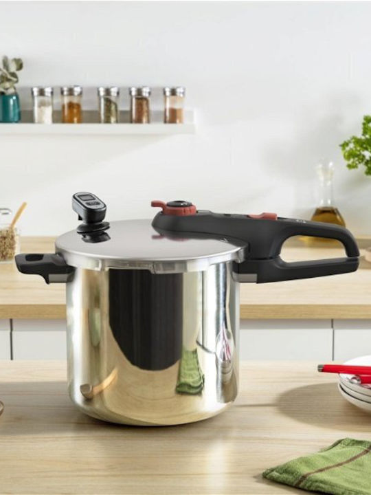 Tefal Secure Chrono Бърза готварска тенджера 8лт