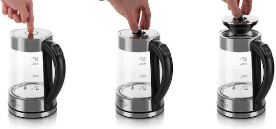 ETA Kettle 1.7lt 2200W Silver