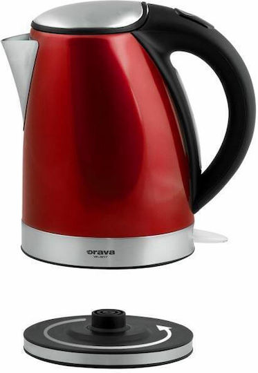 Orava Електрическа Кана 1.7л 2000W Червена