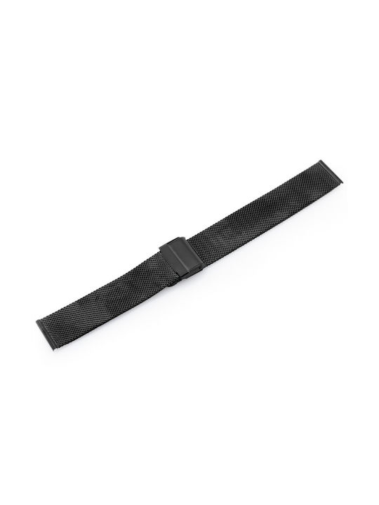Pacific Metallic-Armband Schwarz 18mm
