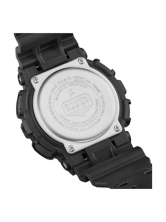 Casio G-shock Digital Men's Watch 51mm Chronograph Battery with Black Rubber Strap