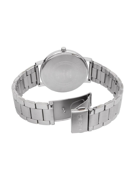 Casio Watch Battery with Silver Metal Bracelet