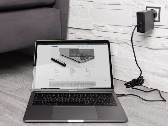 Avacom USB-C Φορτιστής Laptop 65W για Apple με Αποσπώμενο Καλώδιο Τροφοδοσίας