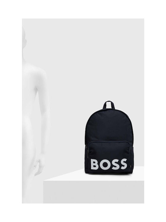 Hugo Boss Men's Fabric Backpack Navy Blue