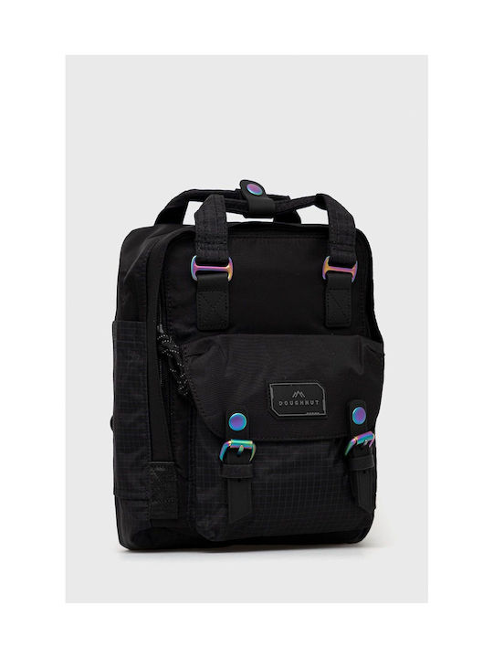 Doughnut Fabric Backpack Black