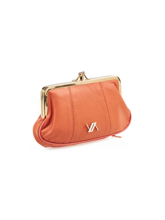 Verde Leather Women's Wallet Orange