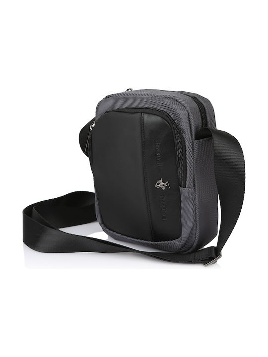 Beverly Hills Polo Club Bh1371 Geantă pentru bărbați Umăr / Crossbody Gri