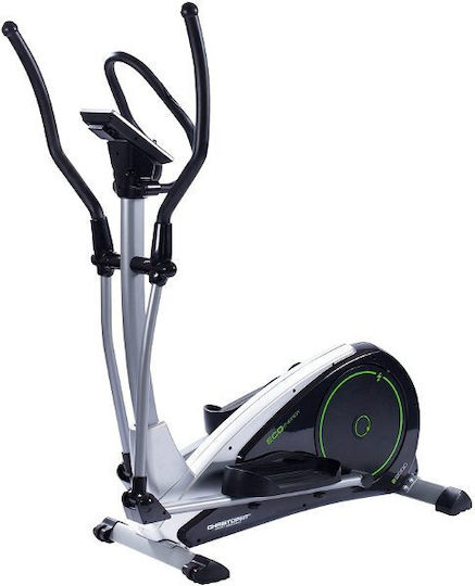 Christopeit Mașină eliptică magnetică cu disc 10kg pentru utilizatori cu greutate maximă de 150kg