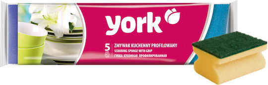 York York Küchenschwämme mit Griff 5 Stück