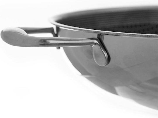Orion Wok made of Stainless Steel with Non-Stick Coating 28cm