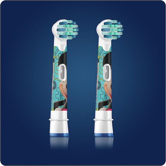 Oral-B Replacement Heads for Electric Toothbrush Disney Mickey Mouse 2 Pieces for 3+ Years Mickey