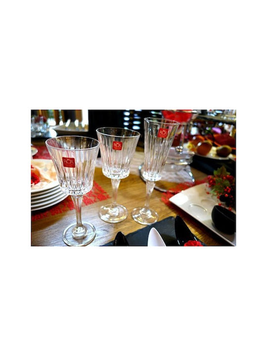 RCR Timeless Pahar pentru Vin Alb și Roșu din Sticlă 300ml