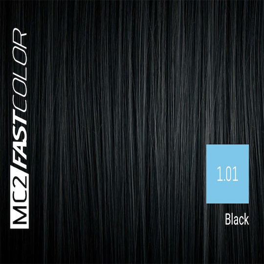 Sensus Mc2 Fast Color Hair Dye no Ammonia Black 1.01 100ml