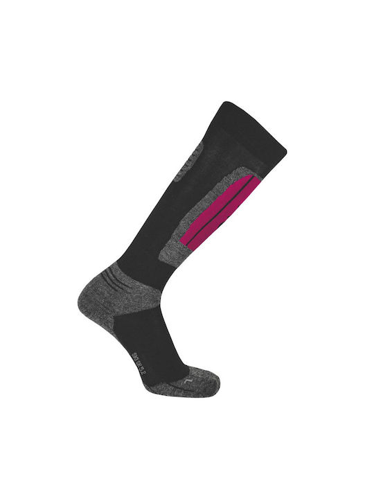 P.A.C. Ski- & Snowboardsocken Schwarz 2 Paare