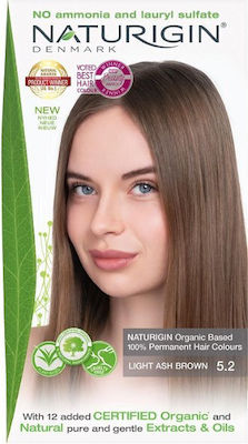 Naturigin Hair Dye no Ammonia Light Ash Brown 5.2 40ml