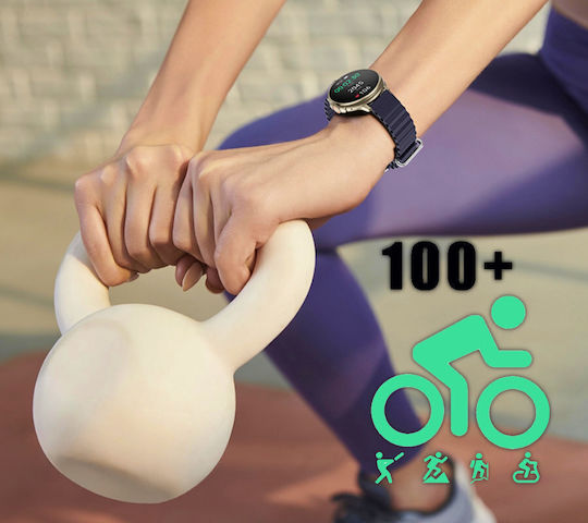 Rubicon RNCF15 Smartwatch (Γκρι)