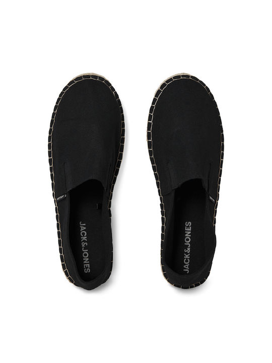 Fabric Men's Espadrilles in Gray Color