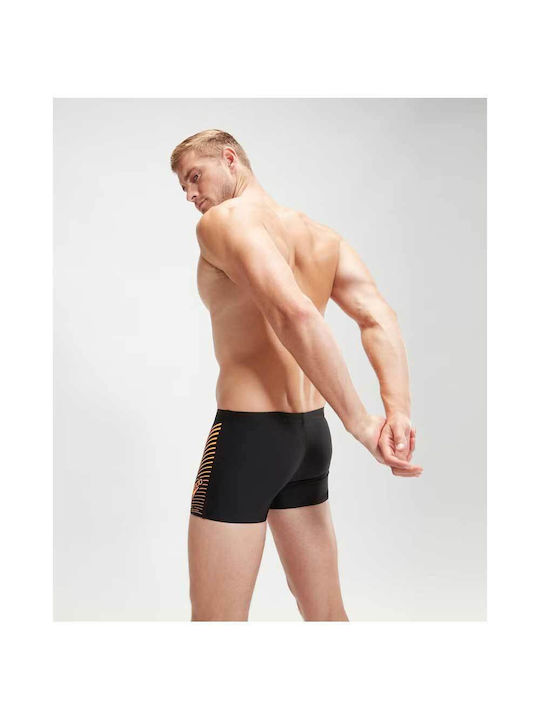 Speedo Medley Logo Aquashort Bărbați Înot Șorturi Negru