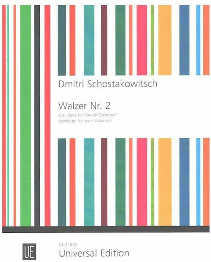 Universal Edition Shostakovich - Waltz No.2 Sheet Music for Orchestra