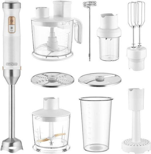Sencor Handmixer mit Inox-Stab 1500W Weiß