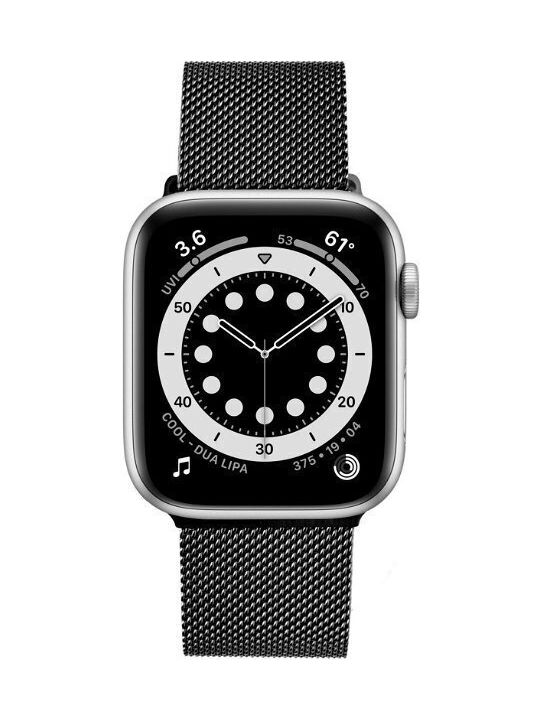 Fixed Mesh Strap Apple Watch 38 40 41mm Black Fixed Mesh Strap Apple Watch 38 40 41mm Black