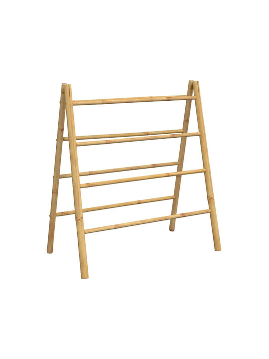 vidaXL Σκάλα Μπάνιου Διπλή Επιτοίχια ​100x100cm Καφέ