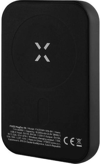 Fixed MagZen MagSafe Power Bank 10000mAh Black