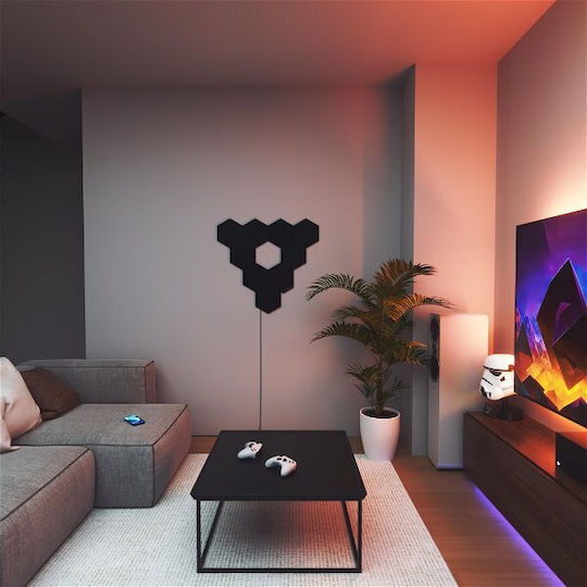Nanoleaf Smart Φωτιστικό Shapes LED RGBW Hexagon 3τμχ