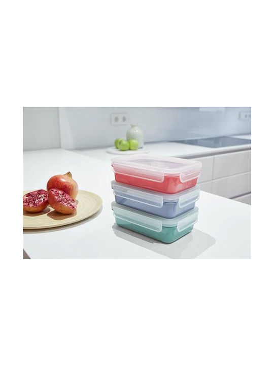 Tefal Masterseal Lunchbox Kunststoff Grün Geeignet für die Mikrowelle 4Stück