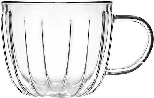 Vialli Design Set Gläser Wasser aus Glas 350ml 2Stück
