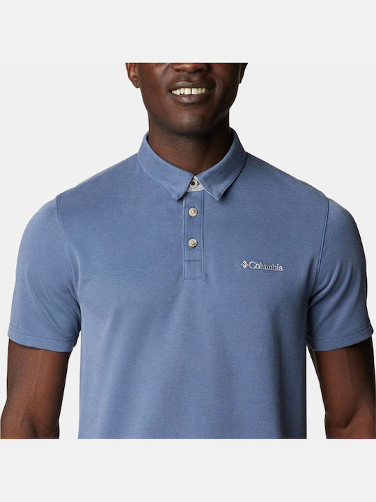 Nelson Point Polo Αθλητικό T-shirt Blue