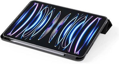 Epico Klappdeckel Silikon / Leder Schwarz Apple iPad Pro 11', Air 10.9', Air 10.9' M1