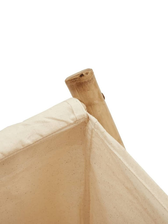 vidaXL 368034 Καλάθι Απλύτων Bamboo Πτυσσόμενο 41.5x36x63.5cm Μπεζ