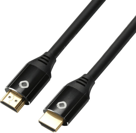 Oehlbach Magic Mkii HDMI 2.1 Ultra High Speed 48Gbps 4K 120Hz HDR VRR Kabel HDMI-Stecker - HDMI-Stecker 0,75m Schwarz