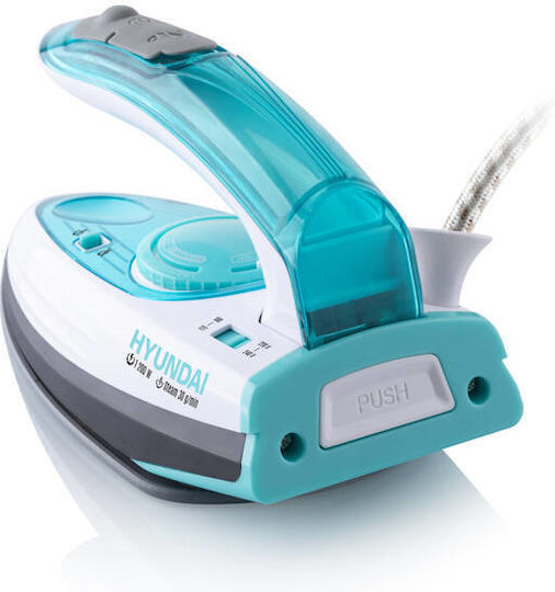 Hyundai Steam Iron 1200W with Ceramic Plate and Continuous Steam Supply 30g/min