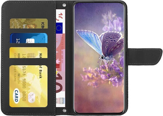 Butterfly Wallet Μαύρο (Honor 200 Lite 5G)