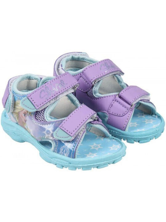 Frozen Kindersandalen 3655 hellblau 23