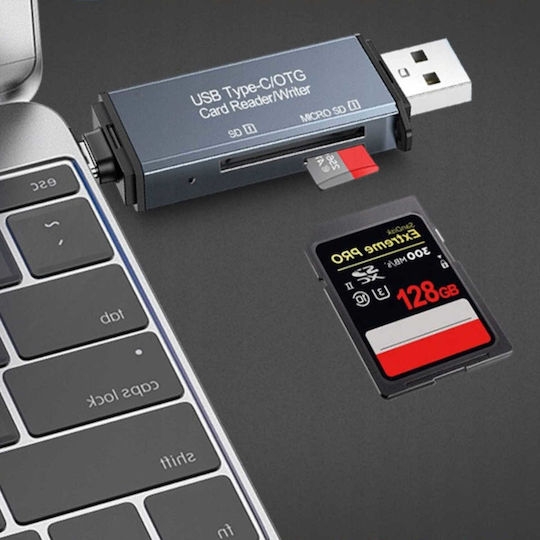 Zenwire Card Reader USB 3.0 Type-C για SD