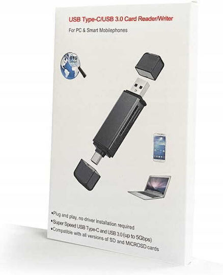 Zenwire Card Reader USB 3.0 Type-C για SD