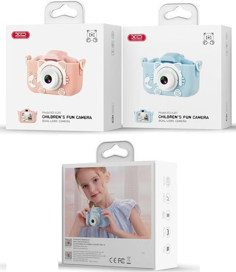 XO XJ01 Children's Camera 40MP Optical Zoom 8x Blue