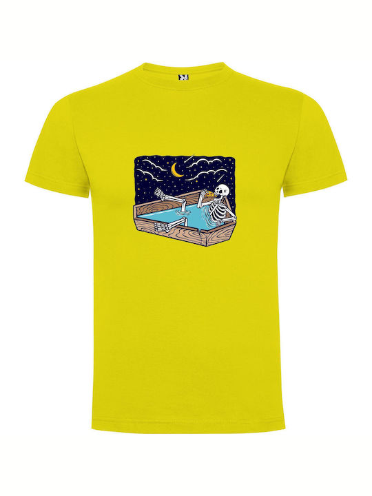 iLovePrints Nightmare's Watery Pose T-shirt Yellow