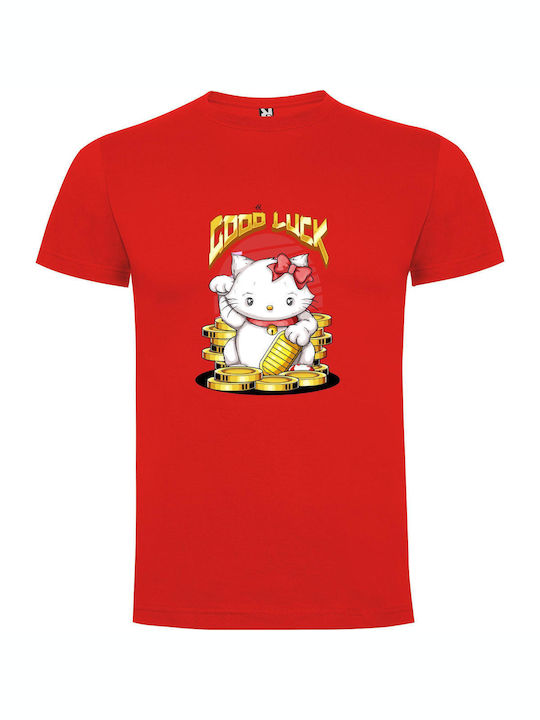 iLovePrints Hello Kitty's Treasure Trove T-shirt Red