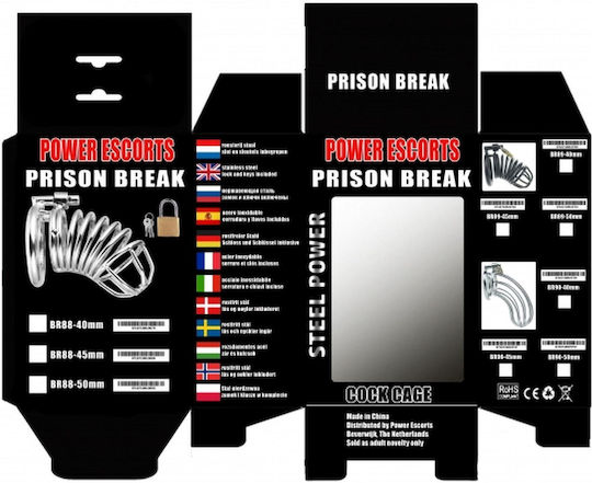 Power Escorts Prison Break Κλουβί Πέους