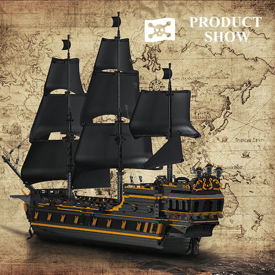 Mould King Blocks Black Pearl Ship for 14+ Years 4794pcs