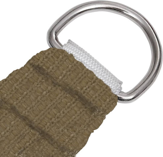 Vidaxl Shade Fabric Taupe 3 X 6 M Hdpe 160 Gr./m² Beige-gray